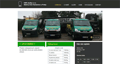 Desktop Screenshot of obr-odpady.cz
